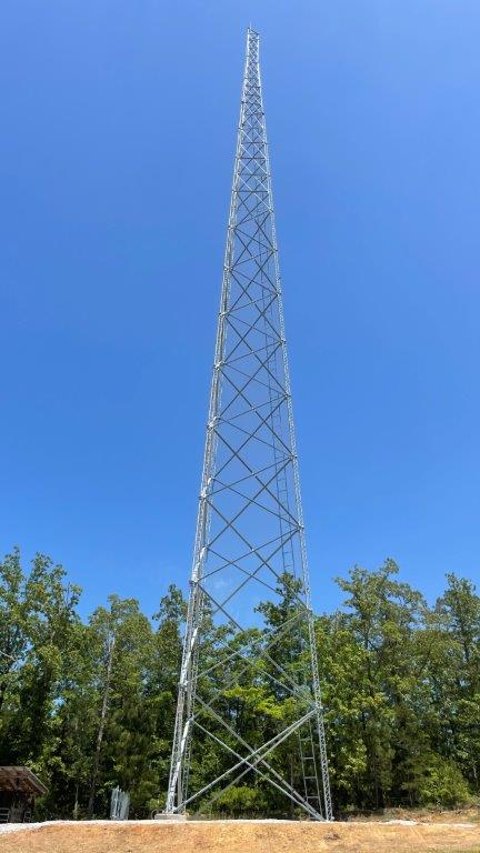 A long shot of the Tower and the basement